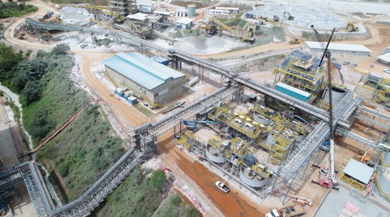 Planta de concentração de espodumênio (foto: Design Produções)