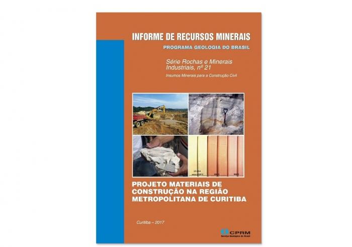 CPRM lança publicação sobre insumos minerais para a construção civil em Curitiba (PR)