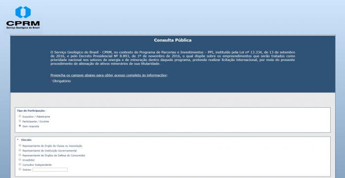 CPRM promove audiências públicas sobre projetos em Candiota (RS) e Palmeirópolis (TO)