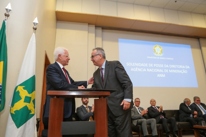 Diretoria da Agência Nacional de Mineração toma posse em cerimônia realizada em Brasília