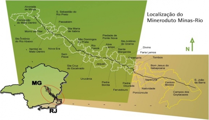 Anglo American confirma a retomada das operações da unidade Minas-Rio