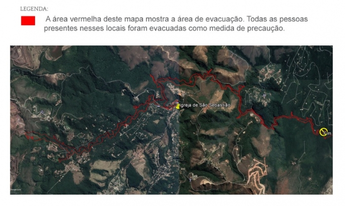 Vale segue com plano de emergência da barragem B3/B4 da mina Mar Azul 