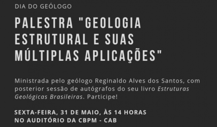 Geologia estrutural e suas múltiplas aplicações é tema de palestra na CBPM