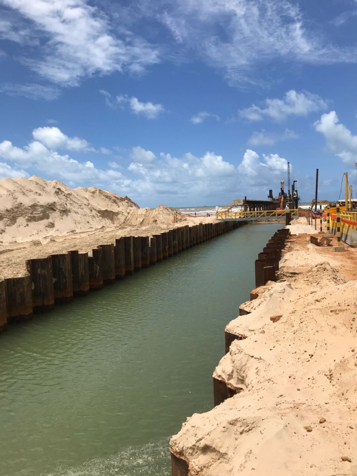 ArcelorMittal: estaca-prancha para contenção e estruturas para cercamento de áreas de risco