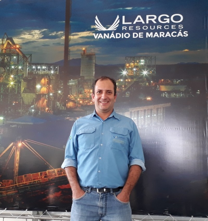 Álvaro Resende, diretor de Produção da Vanádio Maracás