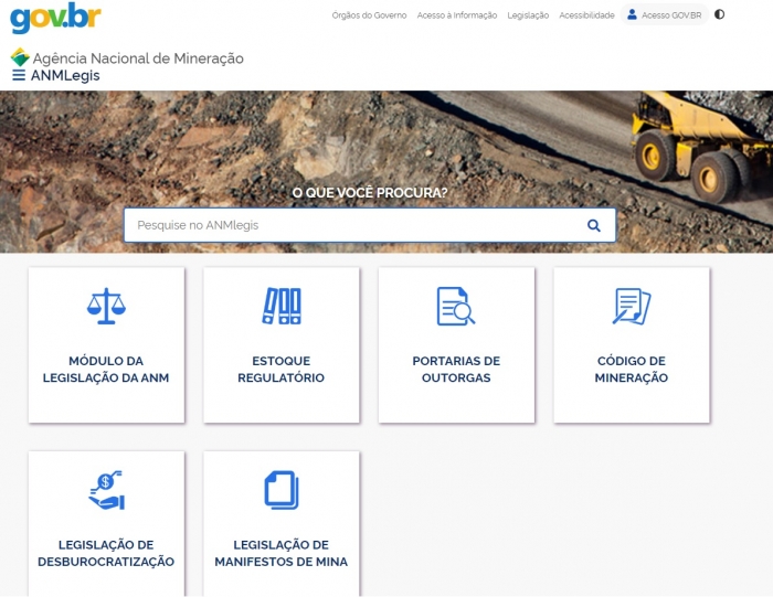 ANM lança plataforma sobre legislação ambiental 