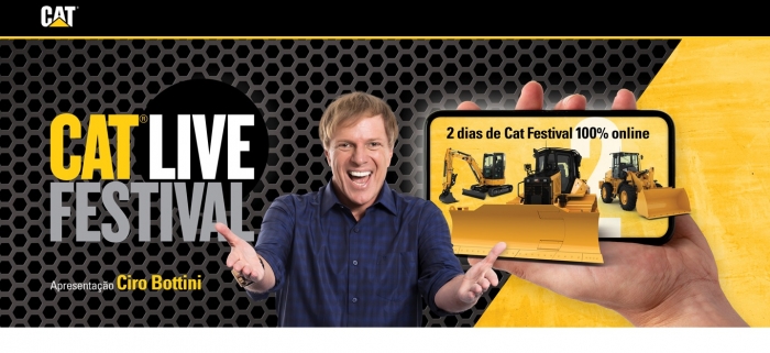 Caterpillar realizará o primeiro Cat Live Festival