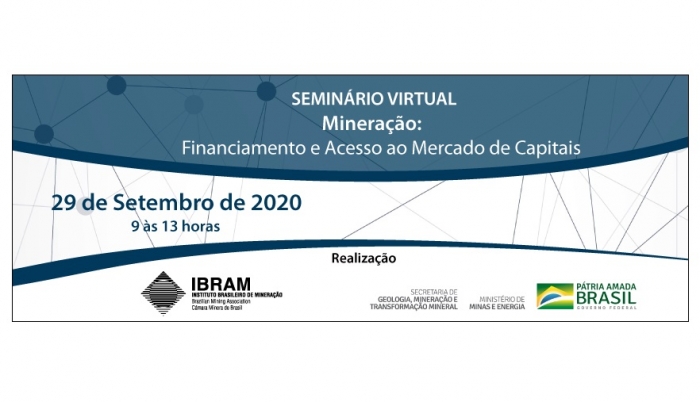 Ibram e MME organizam evento sobre financiamento do setor mineral