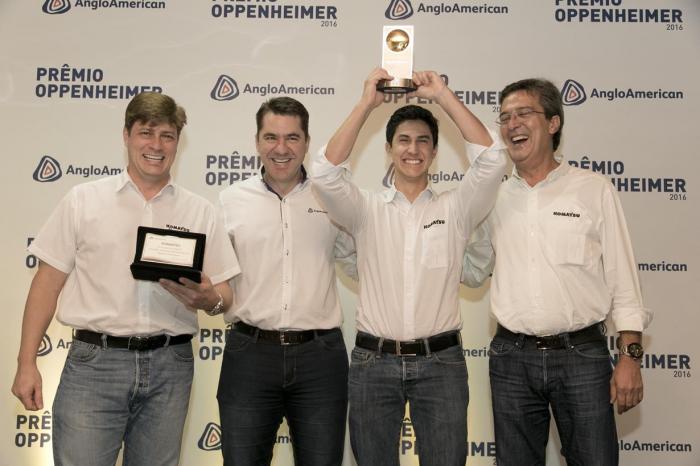 Melhores fornecedores do Minas-Rio são premiados pela Anglo American