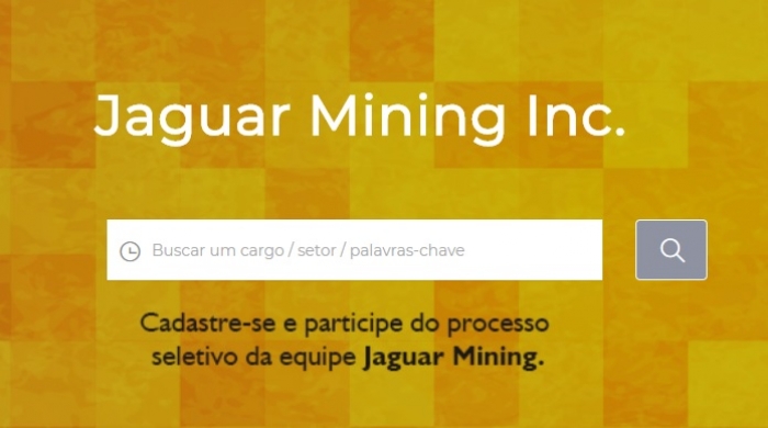 Jaguar Mining oferece novas vagas de trabalho