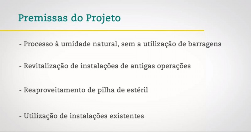 Projeto Capanema (fonte: Vale)