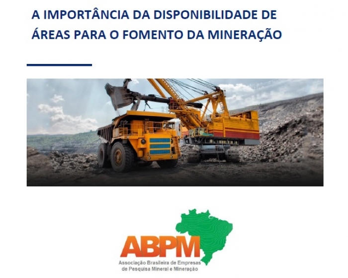 Estudo da ABPM indica que existem 74.240 áreas aguardando licitação pela ANM