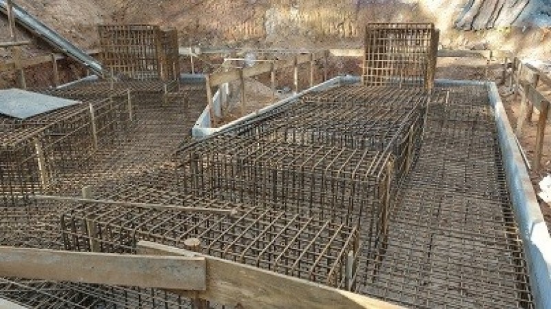 Obras de melhorias no sistema de ventilação da mina Pilar  (foto: Jaguar Mining)