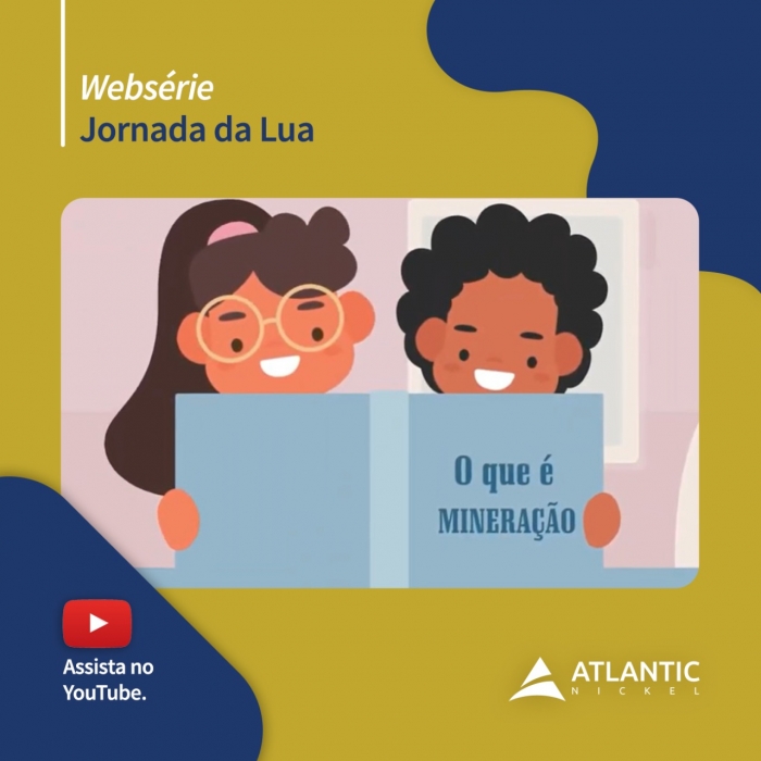 Atlantic Nickel lança websérie infantojuvenil sobre mineração e desenvolvimento sustentável