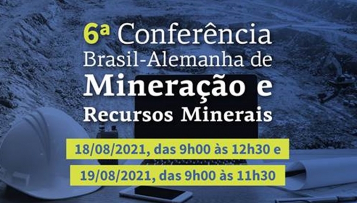 Conferência Brasil-Alemanha de Mineração e Recursos Minerais será realizada em agosto
