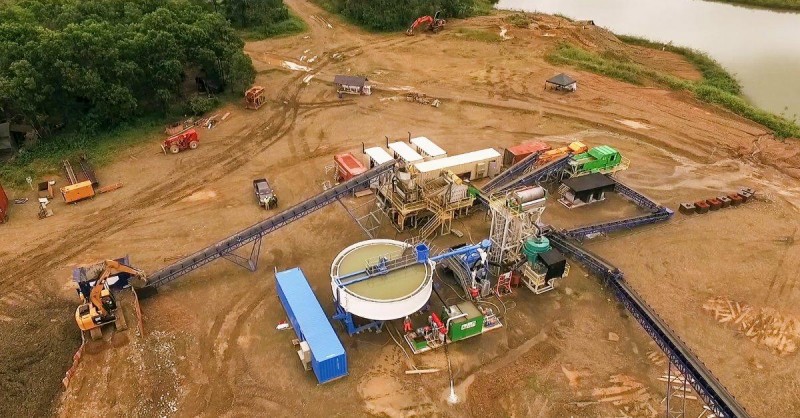 Projeto da CDE na mineradora AuVert, localizada na Colômbia (foto: CDE)