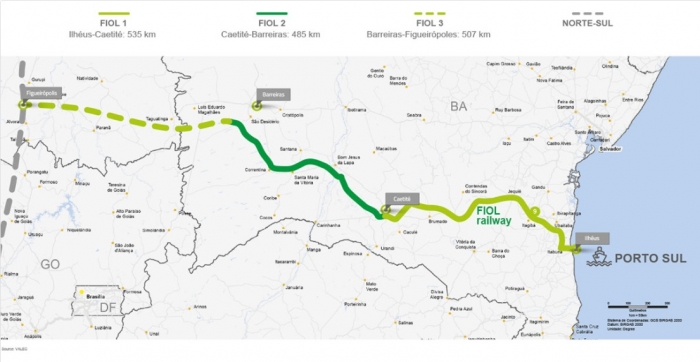 Bamin assume concessão do primeiro trecho da Fiol e avança na parte logística do seu projeto
