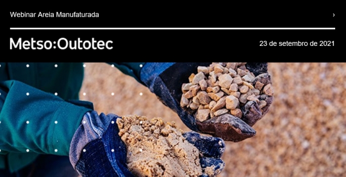 Webinar Novas Tecnologias para a produção de areia manufaturada