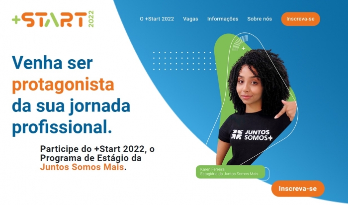 Juntos Somos Mais abre inscrições para seu Programa de Estágio