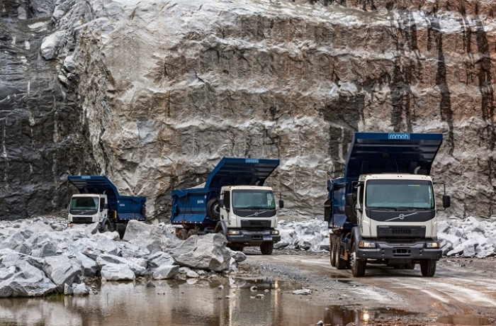 Zocar Rio adquire mais 150 caminhões Volvo para atuar no setor de mineração
