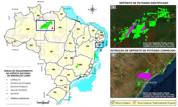 Estudos do Serviço Geológico do Brasil apontam cenários para diminuir a dependência externa de fertilizantes
