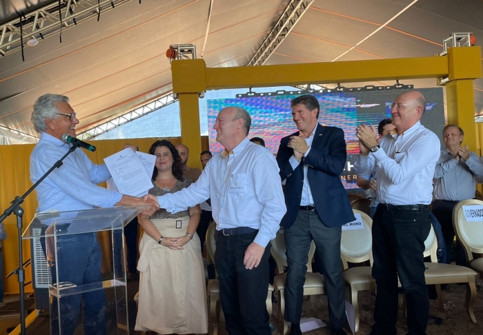 Hochschild Mining recebe Licença de Instalação em evento de lançamento da pedra fundamental em Mara Rosa
