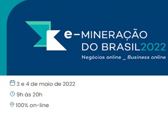e-Mineração do Brasil 2022 pretende originar diversos negócios entre fornecedores e mineradoras