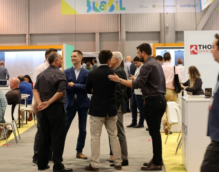 Empresas de rochas fecham mais de US$ 38 milhões em negócios diretos em feira nos EUA