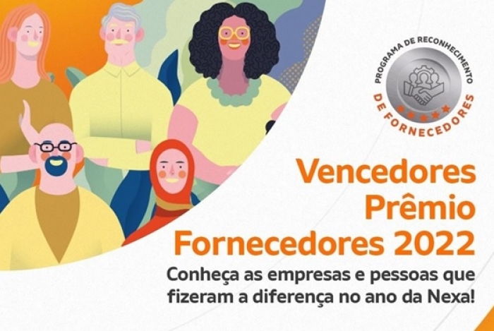 Nexa divulga os vencedores do Prêmio Fornecedores 2022