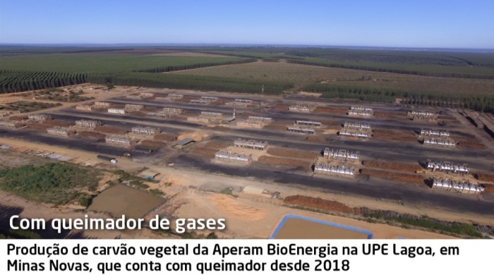 Aperam BioEnergia desenvolve queimadores de gases para reduzir fumaça em 100% de sua produção de carvão vegetal