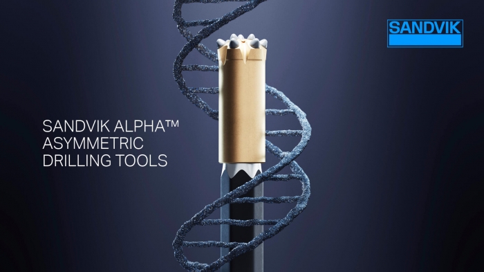 Novo conceito Sandvik Alpha™ 340 aumenta a vida útil e a produtividade