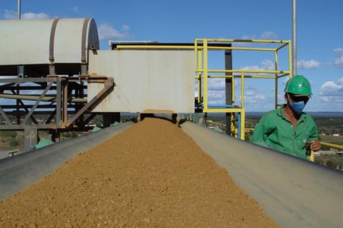 Galvani obteve em janeiro produção recorde de concentrado fosfático para fertilizantes