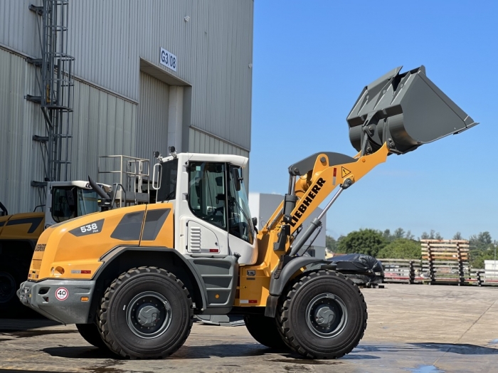 Liebherr lança a pá-carregadeira L 538 Plus com novos itens de série e baixo consumo de combustível