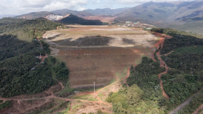 Barragem Campo Grande, em Mariana (MG), começa a ser descaracterizada