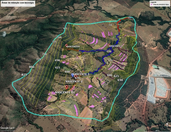Projeto de conscientização ambiental da Nexa evita erosão e assoreamento em córrego de Paracatu