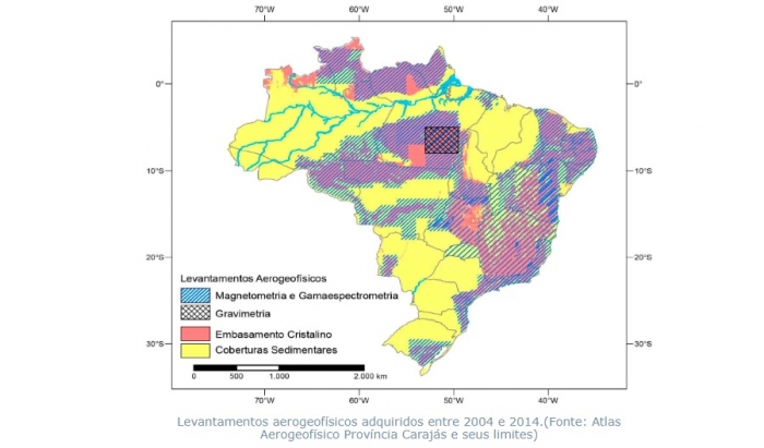 Serviço Geológico do Brasil lançará Atlas Aerogeofísico dos estados do Pará, Paraná e Mato Grosso