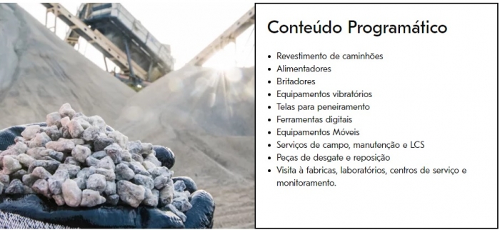 Metso retoma TTM presencial para agregados