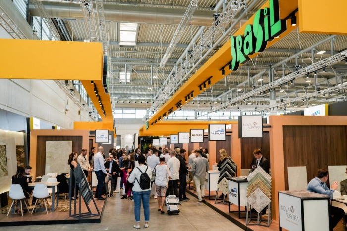 Rochas ornamentais brasileiras são destaque em feira na Itália 