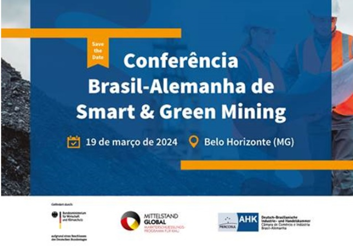 Conferência Brasil-Alemanha de Smart & Green Mining será realizada em  Belo Horizonte