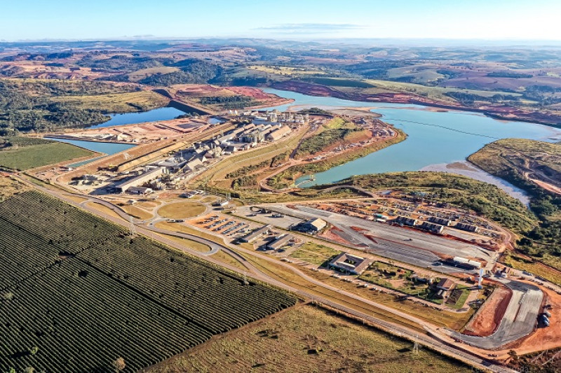 Complexo da EuroChem em Serra do Salitre, Minas Gerais (foto: EuroChem)