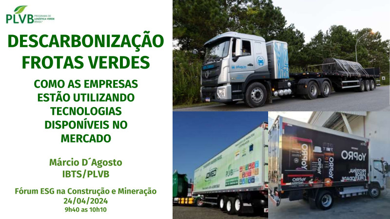 Fórum ESG na Construção e Mineração - 24/04/2024 - IBTS