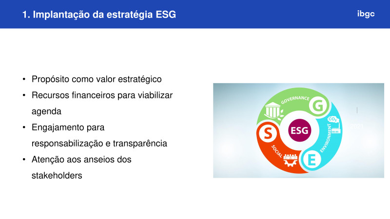 Fórum ESG na Construção e Mineração - 24/04/2024 - IBGC