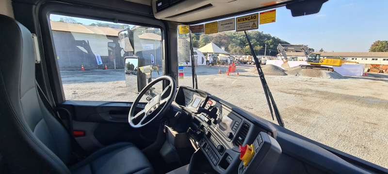 Apresentação do caminhão teleoperado projetado pela Scania, Hexagon e Fidens