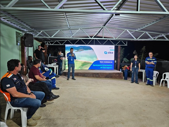 CBA realiza Seminário Orientativo para reforçar a gestão de segurança de barragem na Zona da Mata