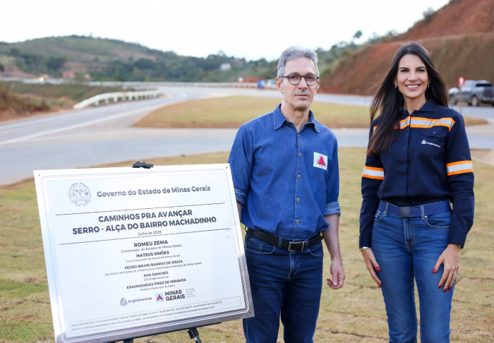 Anglo American investiu R$ 48 milhões em obra rodoviária em parceria com Governo de Minas Gerais