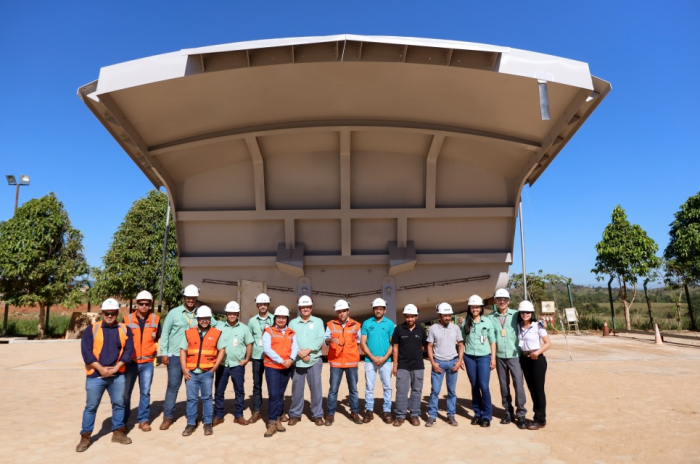 Metso entrega primeira báscula modelo 797 da América do Sul para atender caminhões de 400 toneladas