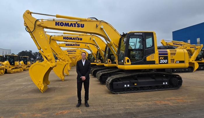 Komatsu investe na ampliação da fábrica em Suzano (SP) e anuncia nacionalização da escavadeira de 50 t
