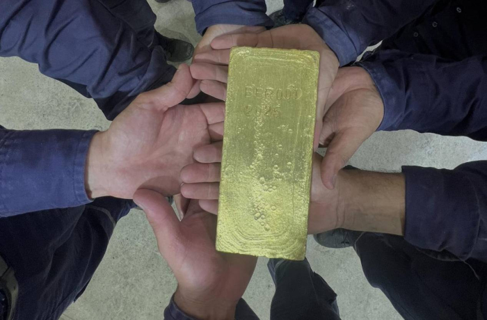 Aura produz primeira barra de ouro na unidade Borborema no Rio Grande do Norte