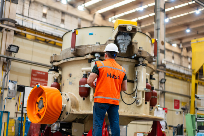 Metso garante prontidão operacional para evitar paradas na produção de agregados e mineração