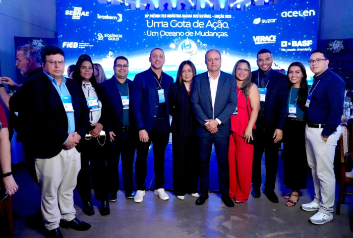Jacobina Mineração marca presença no Prêmio FIEB Indústria Baiana Sustentável 